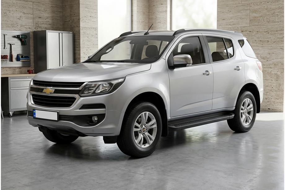 Chevrolet Trailblazer 2012-2019 Trittbretter Allmond Black (2 Stk., Aluminium) Image