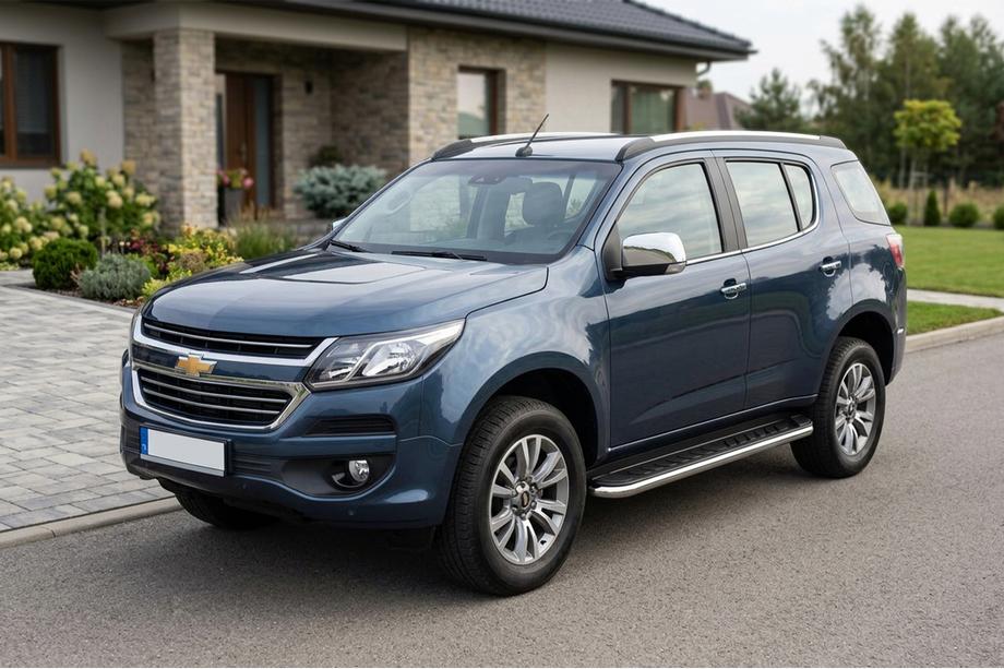 Chevrolet Trailblazer 2012-2019 Trittbretter Maydos V1 (2 Stk., Aluminium & Edelstahl) Image