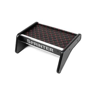 Armaturenbrett-Ablage (1995-2000, Schwarz mit roter Naht) Mercedes Sprinter W901/902/903/904/905 1995–2006 Foto 1
