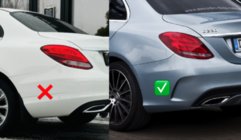 Mercedes C-class W205 2014-2021 Bodykit mit Diffusor V1 (AMG C63-Design 2014-2018) Foto 2