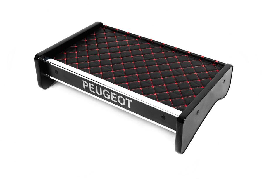 Peugeot Boxer 2006-2025 Ablage für Armaturenbrett (Schwarz mit roter Naht) 2006-2014 Image