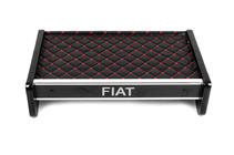 Fiat Ducato 2006-2025 Ablage für Armaturenbrett (Schwarz mit roter Naht) Foto 3
