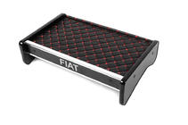 Fiat Ducato 2006-2025 Ablage für Armaturenbrett (Schwarz mit roter Naht) Foto 1