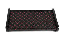 Renault Master 1998-2010 Ablage für Armaturenbrett (Schwarz mit roter Naht) Foto 4