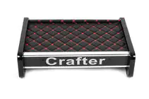 Volkswagen Crafter 2016- Ablage für Armaturenbrett (Schwarz mit roter Naht) Foto 3