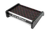 Volkswagen Crafter 2016- Ablage für Armaturenbrett (Schwarz mit roter Naht) Foto 1