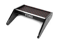 Ford Transit 2000–2014 Ablage für Armaturenbrett (Schwarz mit roter Naht) Foto 1