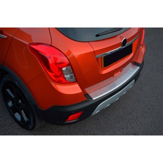 Heckstoßstangenabdeckung OmsaLine (2012-2016, Edelstahl) Opel Mokka 2012-2021 Foto 2