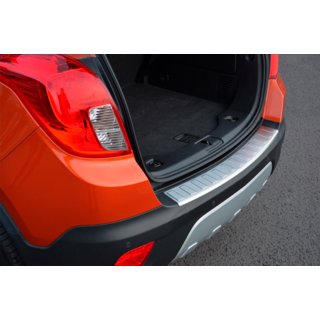 Heckstoßstangenabdeckung OmsaLine (2012-2016, Edelstahl) Opel Mokka 2012-2021 Foto 1