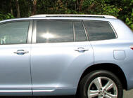 Toyota Highlander 2008-2013 Dachreling grau OEM (Aluminium) Foto 1