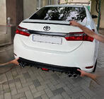 Toyota Corolla 2013-2019 Heckdiffusor V3 (1234 Upgrade) Foto 1