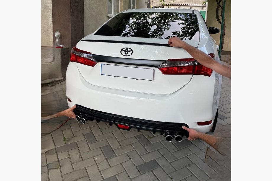 Toyota Corolla 2013-2019 Heckdiffusor V3 (1234 Upgrade) Image