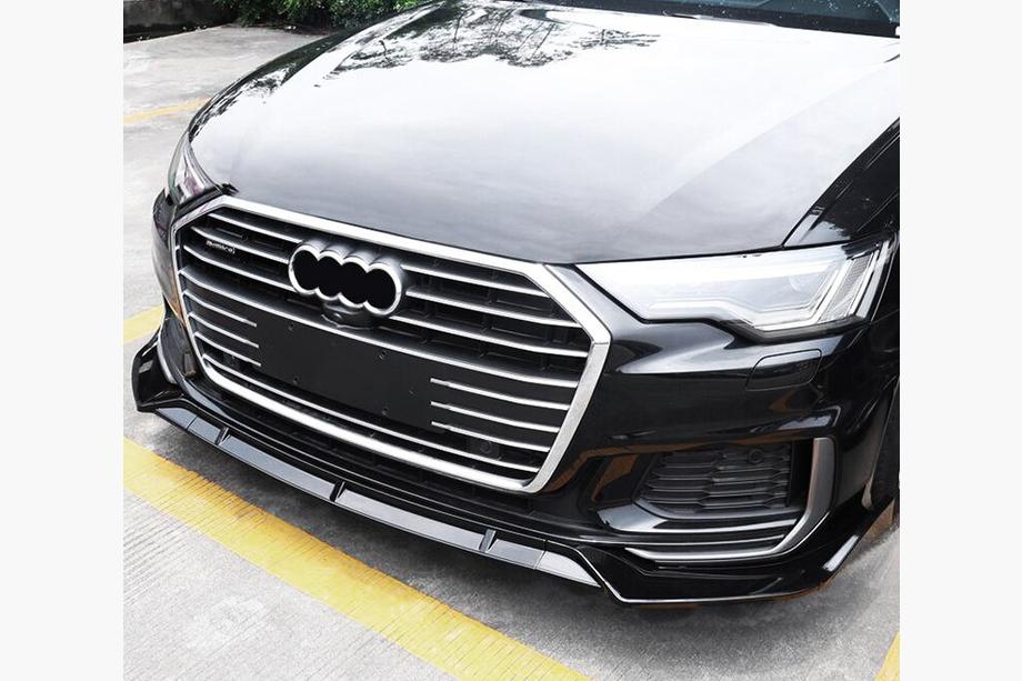 Audi A6 C8 2018–2025 Frontlippe (schwarz) Image