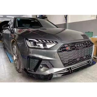 Frontlippe 2021-2023 (schwarz) Audi A4 B9 2015-2024 Foto 1