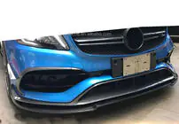 Mercedes A-class W176 2012-2018 Frontlippe (für AMG-Line / A45 AMG HB 2016-2018, schwarz) Foto 3