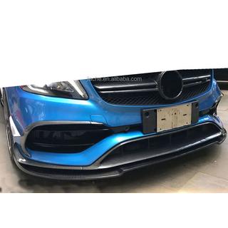 Frontlippe (für AMG-Line / A45 AMG HB 2016-2018, schwarz) Mercedes A-сlass W176 2012-2018 Foto 3