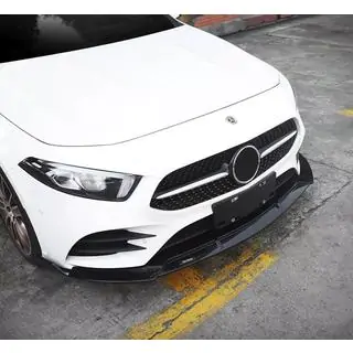 Frontlippe (für AMG-Line 2018-2021, Schwarz) Foto 2