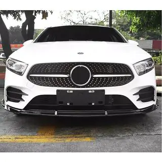 Frontlippe (für AMG-Line 2018-2021, Schwarz) Foto 1