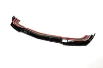 Mercedes C-class W204 2007-2015 Frontlippe für 1234 Upgrade (2011-2014) Schwarz Foto 2