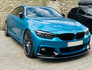 BMW 4 Series F32/F33/F36 2012-2020 Frontlippe 1234 Upgrade (schwarz) Foto 2