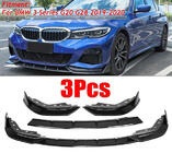 BMW 3 Series G20/G21 2018- Frontlippe 1234 Upgrade (schwarz) Foto 1
