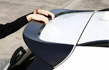 BMW X1 F48 2015-2022 Heckspoiler Lippe (1234 Upgrade, Schwarz) Foto 6