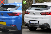BMW X2 F39 2018-2023 Heckspoiler Lippe (1234 Upgrade, Schwarz) Foto 8