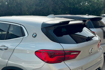 BMW X2 F39 2018-2023 Heckspoiler Lippe (1234 Upgrade, Schwarz) Foto 2