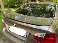 BMW 3 Series E90/E91 2005-2011 Heckspoiler HongHang V1 (ABS, Schwarz Glanz) Foto 1