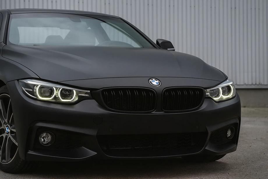 BMW 4 Series F32/F33/F36 2012-2020 Nieren M-Look (Schwarz Matt) Image