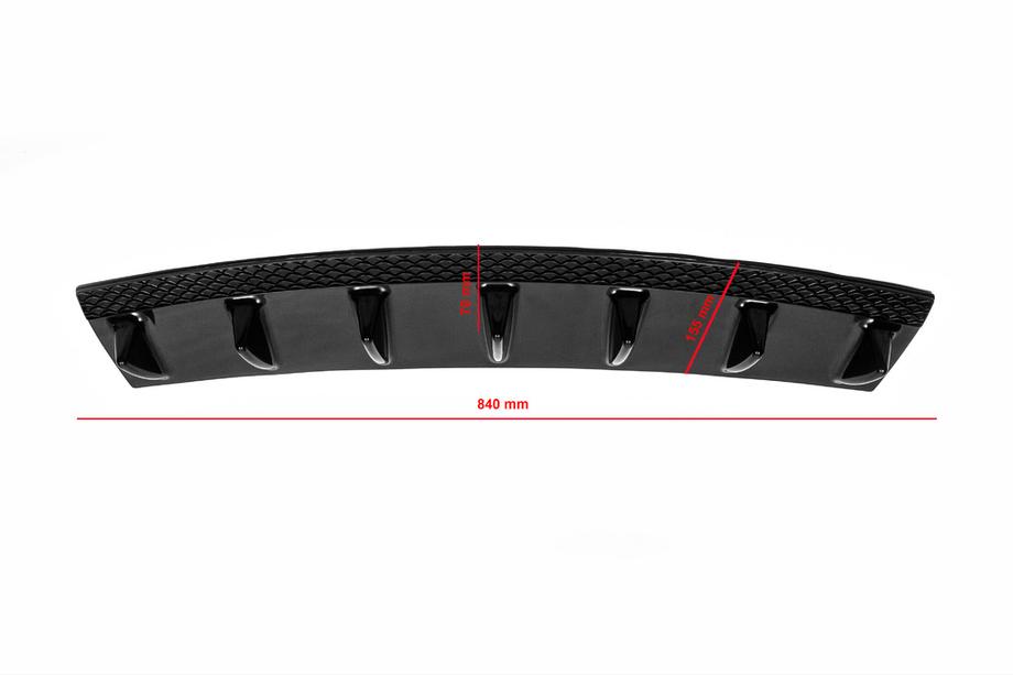 Universeller Heckdiffusor UNI-081 (schwarz) Image