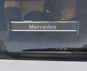 Mercedes T2 (507-814) 1967-1996 Ablage für Armaturenbrett (Schwarz mit roter Naht) Foto 2
