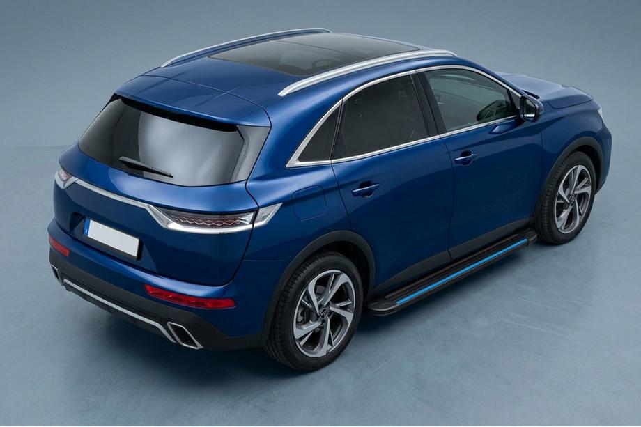 DS 7 Crossback 2017-2022 Seitenschweller Maya Blue (2 Stk., Aluminium) Image