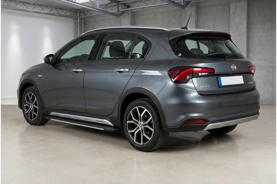 Fiat Tipo Cross 2021- Trittbretter Bosphorus Grey (2 Stk., Aluminium) Image