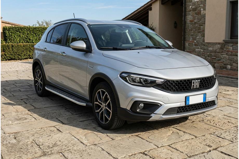 Fiat Tipo Cross 2021- Seitenschweller Fullmond (2 Stk., Aluminium) Image