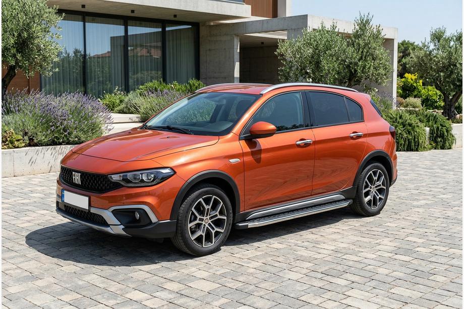 Fiat Tipo Cross 2021- Seitenschweller BlackLine (2 Stk., Aluminium) Image