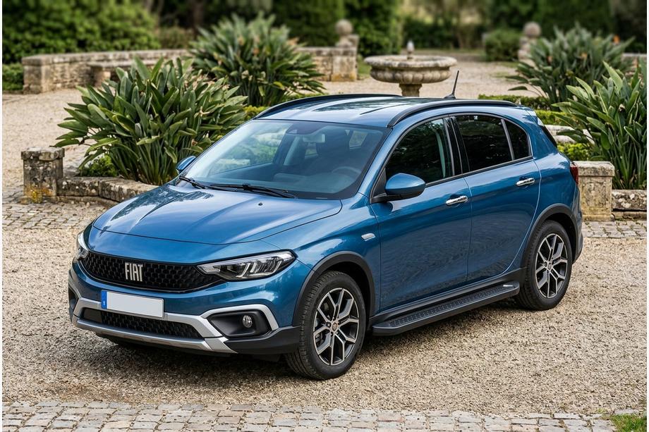 Fiat Tipo Cross 2021- Trittbretter Allmond Black (2 Stk., Aluminium) Image