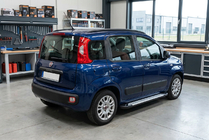 Fiat Panda 2011-2023 Trittbretter Allmond Grey (2 Stk., Aluminium) Foto 1