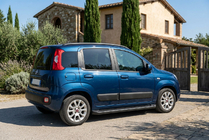 Fiat Panda 2011-2023 Trittbretter Allmond Black (2 Stk., Aluminium) Foto 1