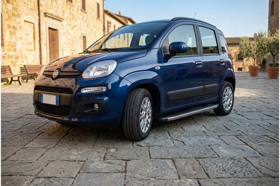 Fiat Panda 2011-2023 Seitenschweller BlackLine (2 Stk., Aluminium) Image