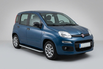Fiat Panda 2011-2023 Seitenschweller Tayga Grey (2 Stk., Aluminium) Foto 1