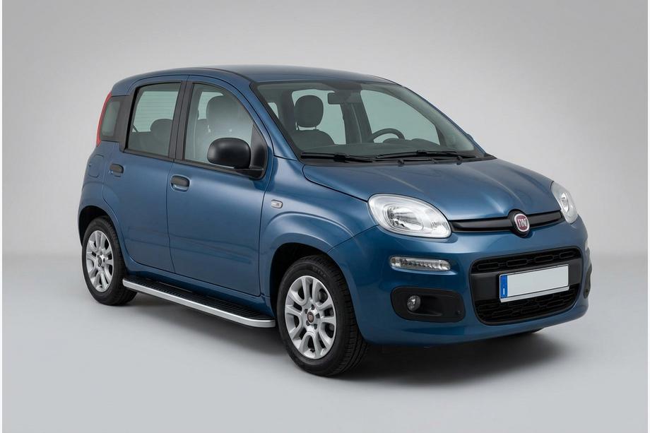 Fiat Panda 2011-2023 Seitenschweller Tayga Grey (2 Stk., Aluminium) Image