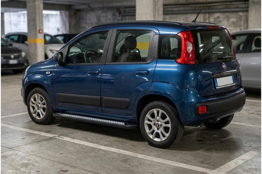 Fiat Panda 2011-2023 Seitenschweller Vision New Black (2 Stk., Aluminium) Image