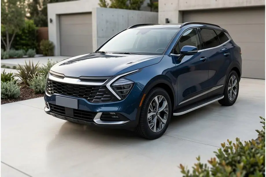 Kia Sportage 2021- Seitenschweller Tayga Grey (2 Stk., Aluminium) Foto 1