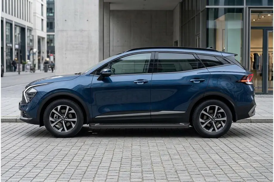 Kia Sportage 2021- Trittbretter Allmond Black (2 Stk., Aluminium) Image