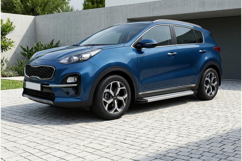 Kia Sportage 2021- Seitenschweller Maya V2 (2 Stk., Aluminium) Image