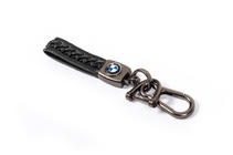 BMW Leder Schlüsselanhänger mit BMW Logo Foto 2