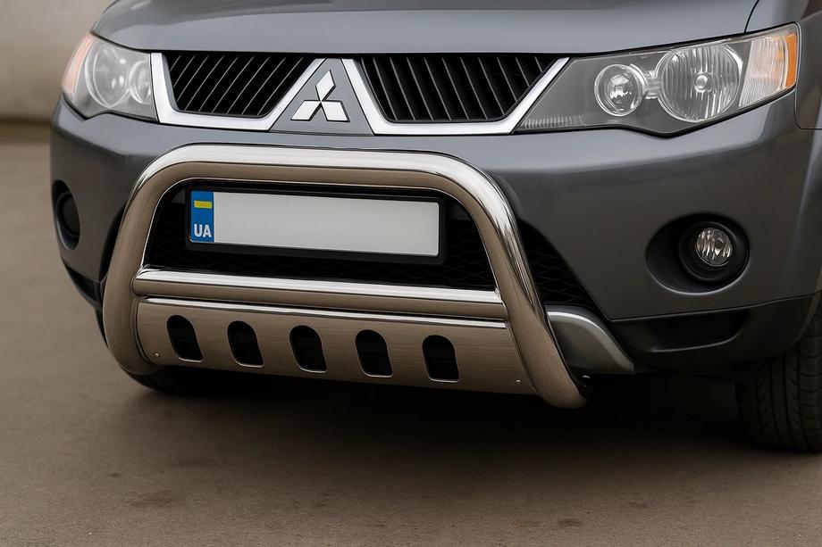 Mitsubishi Outlander 2006-2012 Frontbügel a125209 (Edelstahl) Image