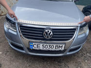 Volkswagen Passat B6 2006-2012 Motorhaubenschutzleiste (1 Stk, Edelstahl) Foto 1