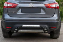 Nissan Qashqai 2014-2021 Heckschürze Libao 2014-2016 (Kunststoff) Foto 1